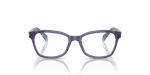 กรอบแว่นสายตาเด็ก Rayban RY1591-3945 Top Blue Violet Light Blue Rayban RY1591 3945 กรอบแว่นสายตาเด็กด้านหน้า