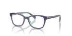 กรอบแว่นสายตาเด็ก Rayban RY1591-3945 Top Blue Violet Light Blue Rayban RY1591 3945 กรอบสามโทนน้ำเงินม่วงฟ้าอ่อน เลนส์ใส