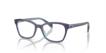 กรอบแว่นสายตาเด็ก Rayban RY1591-3945 Top Blue Violet Light Blue Rayban RY1591 3945 กรอบสามโทนน้ำเงินม่วงฟ้าอ่อน เลนส์ใส