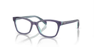 Rayban RY1591 3945 กรอบสามโทนน้ำเงินม่วงฟ้าอ่อน เลนส์ใส