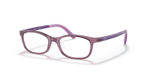 Rayban RY1615D 3909 กรอบวัสดุฉีดม่วงโปร่งใส