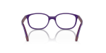 กรอบแว่นสายตาเด็ก Rayban RY1632F-3962 Violet On Rubber Bordeaux Rayban RY1632F 3962 ขาแว่นด้านใน