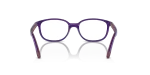 กรอบแว่นสายตาเด็ก Rayban RY1632F-3962 Violet On Rubber Bordeaux Rayban RY1632F 3962 ขาแว่นด้านใน