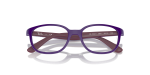 กรอบแว่นสายตาเด็ก Rayban RY1632F-3962 Violet On Rubber Bordeaux Rayban RY1632F 3962 close-up ด้านหน้า