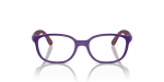 กรอบแว่นสายตาเด็ก Rayban RY1632F-3962 Violet On Rubber Bordeaux Rayban RY1632F 3962 กรอบแว่นสายตาเด็กด้านหน้า