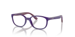 กรอบแว่นสายตาเด็ก Rayban RY1632F-3962 Violet On Rubber Bordeaux Rayban RY1632F 3962 กรอบม่วงบนบอร์โดซ์ เลนส์ใส