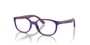 Rayban RY1632F 3962 กรอบม่วงบนบอร์โดซ์ เลนส์ใส
