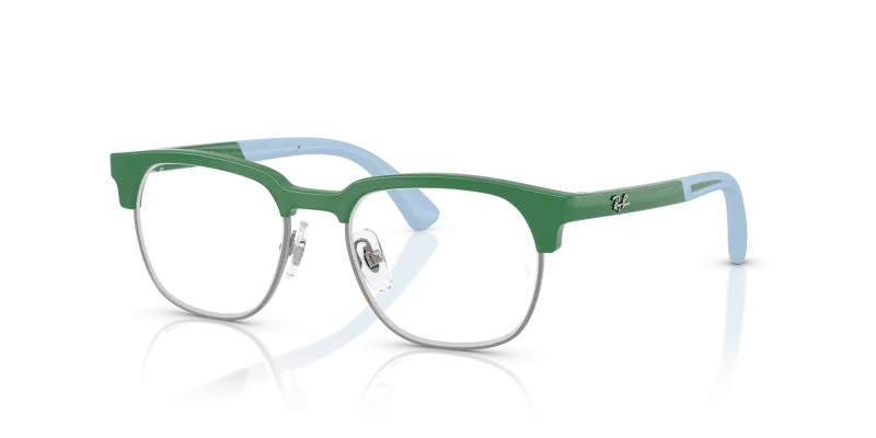กรอบแว่นสายตาเด็ก Rayban RY1641-7507 Green On Gunmetal Rayban RY1641 7507 กรอบแว่นสายตาเด็กเขียวกันเมทัล