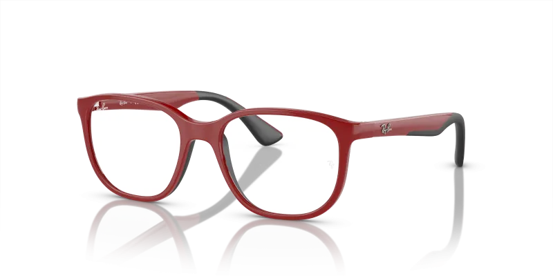 Rayban RY9078VF 3950 กรอบแดงบนพื้นดำ