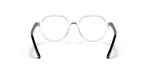 กรอบแว่นสายตาเด็ก Rayban Junior Thalia RY9095V-3541 Transparent Black Temple Rayban Junior Thalia RY9095V 3541 ขาแว่นด้านใน