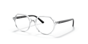 Rayban Junior Thalia RY9095V 3541 กรอบโปร่งใส ขาแว่นดำ