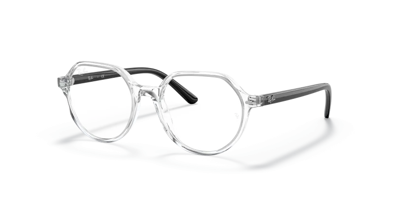 Rayban Junior Thalia RY9095V 3541 กรอบโปร่งใส ขาแว่นดำ