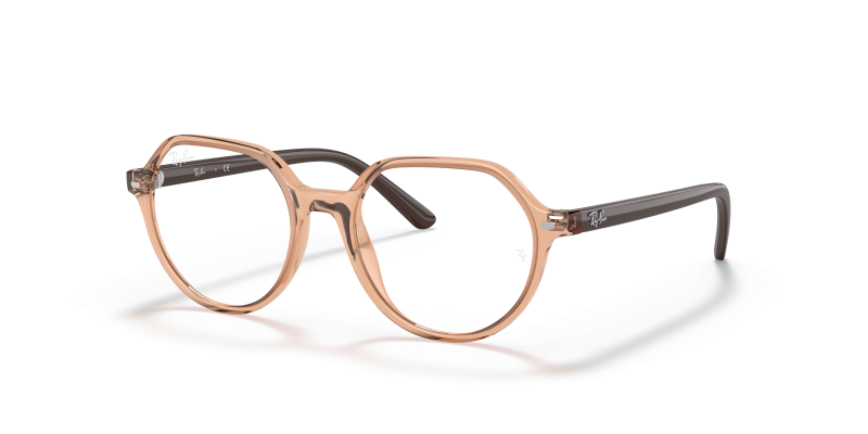 Rayban Junior Thalia RY9095V 3899 กรอบแว่นสายตาเด็กน้ำตาลโปร่งใส