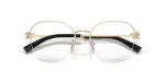 กรอบแว่นสายตา Tiffany & Co TF1167D-6021 Pale Gold Tiffany & Co TF1167D 6021 close-up ด้านหน้า
