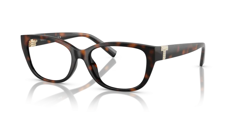กรอบแว่นสายตา Tiffany & Co TF2254BU-8015 Havana Tiffany & Co TF2254BU-8015 แว่นสายตาลายฮาวานา สำหรับผู้หญิง