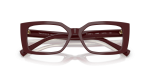กรอบแว่นสายตา Tiffany & Co TF2269U-8389 Burgundy Tiffany & Co TF2269U 8389 close-up ด้านหน้า