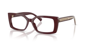 Tiffany & Co TF2269U 8389 แว่นสายตากรอบอะซิเตทสีเบอร์กันดี ผู้หญิง