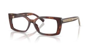 Tiffany & Co TF2269U 8421 แว่นสายตาฮาวานาน้ำตาลด่าง สำหรับผู้หญิง