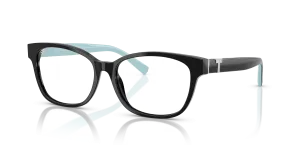 Tiffany & Co TF2270BF 8001 แว่นสายตากรอบดำขาแว่น Tiffany Blue ผู้หญิง
