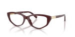 กรอบแว่นสายตา Tiffany & Co TF2276-8389 Burgundy Tiffany & Co TF2276 8389 แว่นสายตาเบอร์กันดี สำหรับผู้หญิง