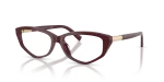กรอบแว่นสายตา Tiffany & Co TF2276-8389 Burgundy Tiffany & Co TF2276 8389 แว่นสายตาเบอร์กันดี สำหรับผู้หญิง