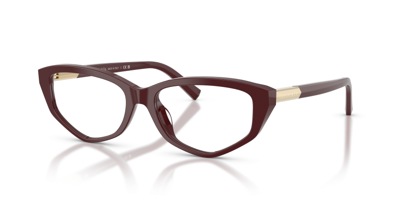 กรอบแว่นสายตา Tiffany & Co TF2276-8389 Burgundy Tiffany & Co TF2276 8389 แว่นสายตาเบอร์กันดี สำหรับผู้หญิง
