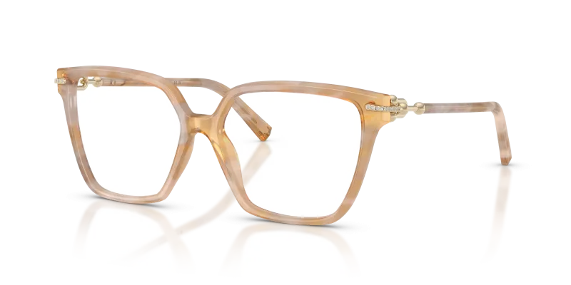 Tiffany & Co TF2290BU-8451 แว่นสายตาลาย Padparadscha Havana สำหรับผู้หญิง