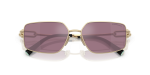 แว่นกันแดด Tiffany & Co TF3111-6194AK Pale Gold Silver Mirror Internal Violet Tiffany & Co TF3111-6194AK close-up ด้านหน้า