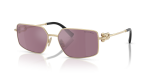 แว่นกันแดด Tiffany & Co TF3111-6194AK Pale Gold Silver Mirror Internal Violet Tiffany & Co TF3111-6194AK แว่นกันแดดโลหะสีทองอ่อน เลนส์มิเรอร์เงินโทนม่วงด้านใน Unisex