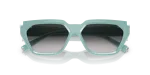 แว่นกันแดด Tiffany & Co TF4205U-83883C Tiffany Blue Grey Gradient Tiffany & Co TF4205U 83883C close-up ด้านหน้า