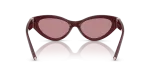 แว่นกันแดด Tiffany & Co TF4225U-838930 Burgundy Pink Back Mirror Silver Tiffany & Co TF4225U-838930 ขาแว่นด้านใน