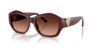 Tiffany & Co TF4233U 83895M แว่นกันแดดเบอร์กันดี สำหรับผู้หญิง