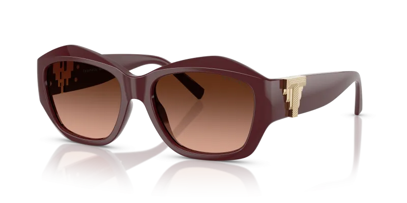 Tiffany & Co TF4233U 83895M แว่นกันแดดเบอร์กันดี สำหรับผู้หญิง