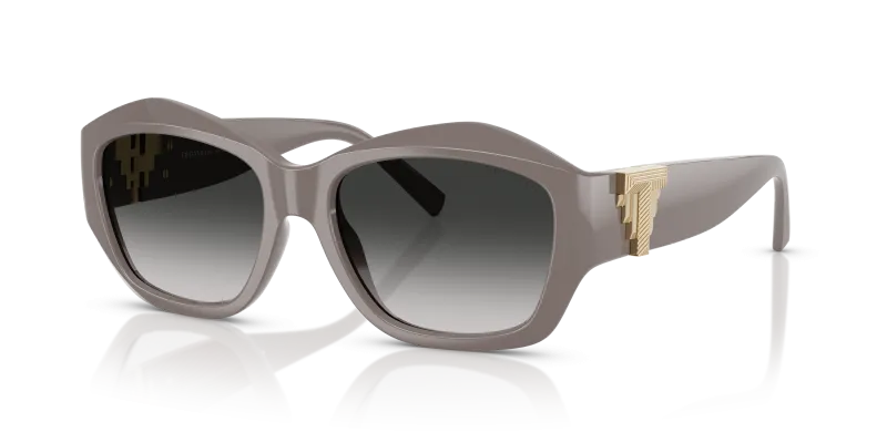 แว่นกันแดด Tiffany & Co TF4233U-84013C Chocolate Truffle Grey Gradient Tiffany & Co TF4233U 84013C แว่นกันแดดน้ำตาลช็อกโกแลตทรัฟเฟิล สำหรับผู้หญิง