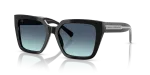แว่นกันแดด Tiffany & Co TF4235-83429S Black Azure Gradient Blue Tiffany & Co TF4235 83429S แว่นกันแดดดำ สำหรับผู้หญิง