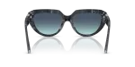 แว่นกันแดด Tiffany & Co TF4238U-84349S Striped Black Azure Gradient Tiffany & Co TF4238U 84349S ขาแว่นด้านใน