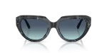 แว่นกันแดด Tiffany & Co TF4238U-84349S Striped Black Azure Gradient Tiffany & Co TF4238U 84349S ด้านหน้า