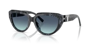 Tiffany & Co TF4238U 84349S แว่นกันแดดดำแถบ สำหรับผู้หญิง