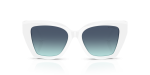 แว่นกันแดด Tiffany & Co TF4239U-83929S Bright White Azure Gradient Blue Tiffany & Co TF4239U 83929S ด้านหน้า