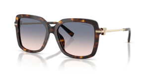 Tiffany & Co TF4252B-801516 แว่นกันแดดฮาวานา เลนส์ไล่ระดับน้ำเงินน้ำตาล สุภาพสตรี