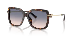 Tiffany & Co TF4252B-801516 แว่นกันแดดฮาวานา เลนส์ไล่ระดับน้ำเงินน้ำตาล สุภาพสตรี