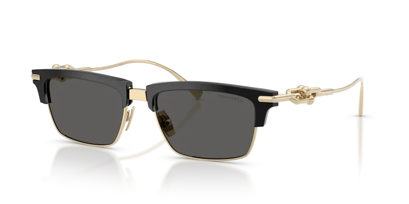 แว่นกันแดด Tiffany & Co TF4262K-8001S4 Black Dark Grey Tiffany & Co TF4262K 8001S4 แว่นกันแดดดำ unisex