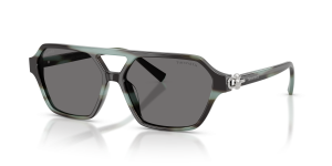 Tiffany & Co TF4264U 844381 แว่นกันแดดลายเส้นดำไซส์ XXL Unisex