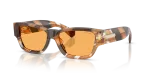 แว่นกันแดด Tiffany & Co TF4265U-845485 Geometric Brown Havana Yellow Tiffany & Co TF4265U 845485 แว่นกันแดดลายฮาวานาเรขาคณิตเลนส์เหลือง สำหรับผู้หญิง