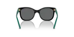 แว่นกันแดด Vogue VJ2023-W44/87 Black Dark Grey Vogue VJ2023 W44/87 ขาแว่นด้านใน
