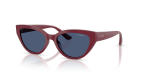 แว่นกันแดด Vogue VJ2026-287580 Full Cherry Dark Blue Vogue VJ2026 287580 แว่นกันแดดเด็กสีเชอร์รีเต็มรูปแบบ เด็กผู้หญิง