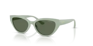 Vogue VJ2026 318371 แว่นกันแดดเขียวอ่อนโปร่งใสเด็กผู้หญิง