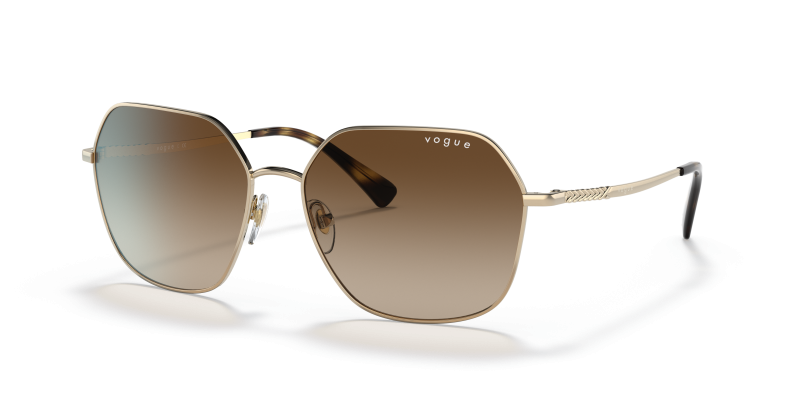 Vogue VO4198S 848 13 แว่นกันแดดสีทองอ่อน