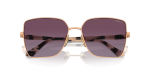 แว่นกันแดด Vogue VO4199S-51708H Top Bordeaux/Rose Gold Gradient Violet Vogue VO4199S 51708H close-up ด้านหน้า