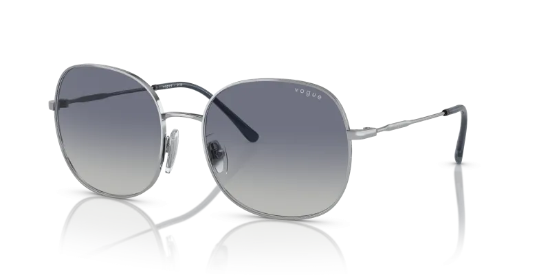 แว่นกันแดด Vogue VO4272S-323/4L Silver Blue Grey Gradient Vogue VO4272S 323 4L แว่นกันแดดสีเงิน